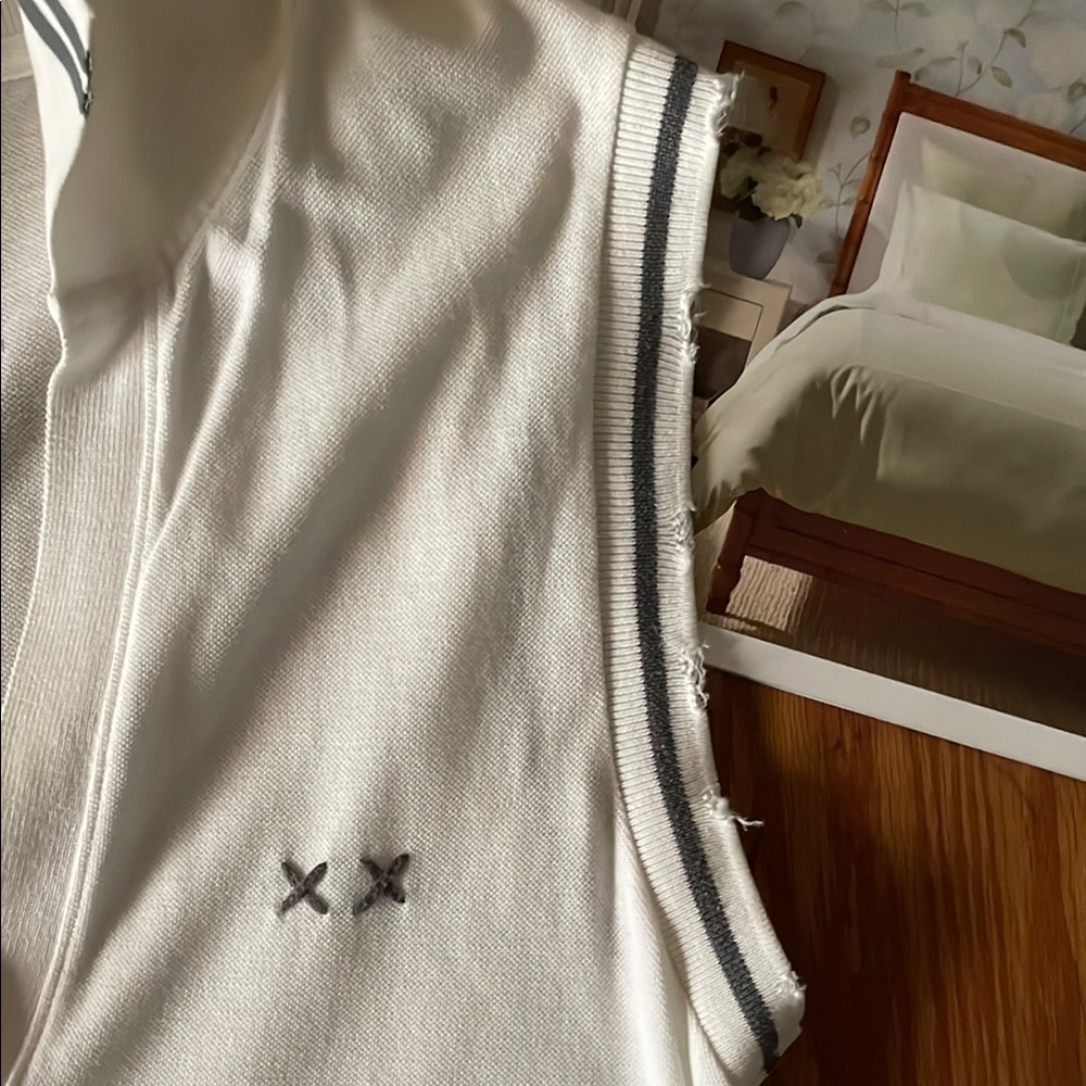 Project E. White Sleeveless Polo Dress. Please see pictures. - Picture 5 of 8